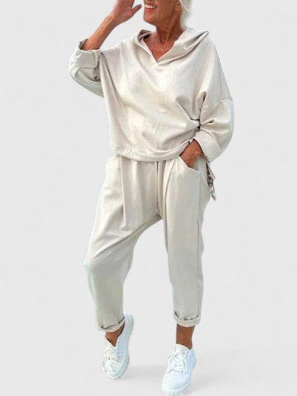 Fenna | Comfortable Hooded Sweatshirt Set