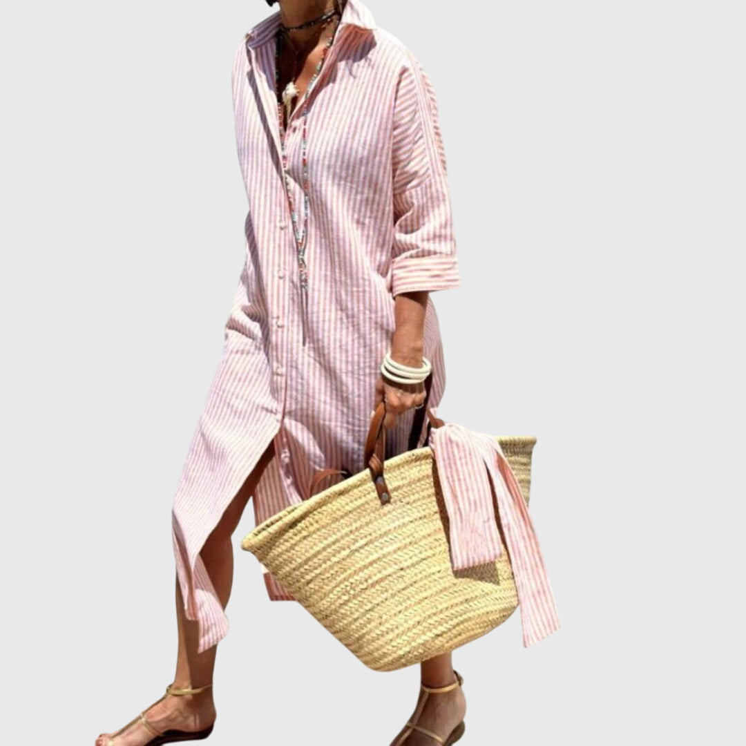 Jada | Classic Striped Dress