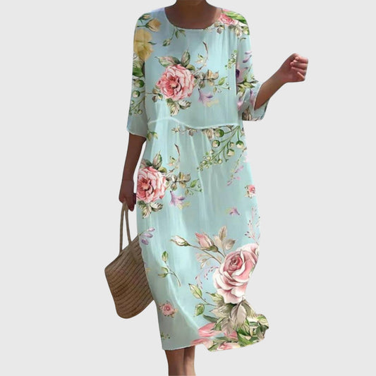 Ruth | Stylish Floral Maxi Dress