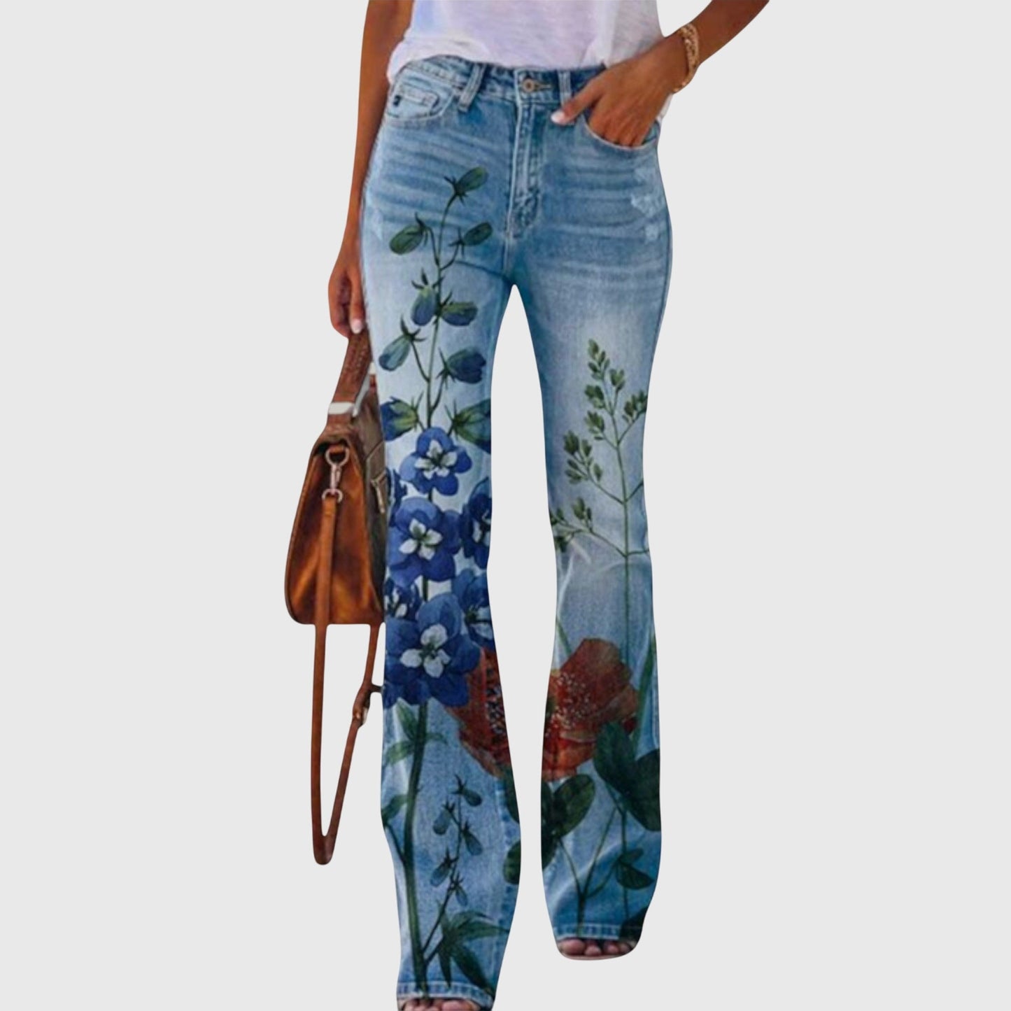 Cheri | Floral Print Pants