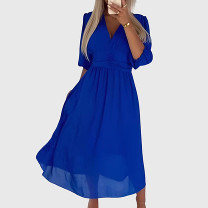 Norma | Lightweight Silky Chiffon Dress