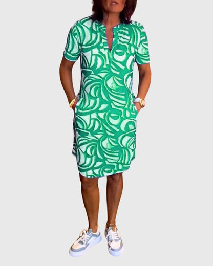 Juanita | Flattering Avenue Walk Dress