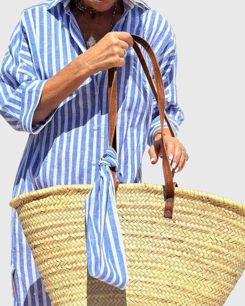 Jada | Classic Striped Dress