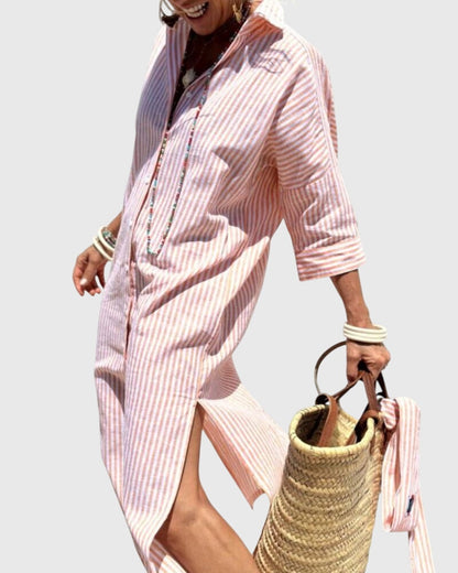 Jada | Classic Striped Dress