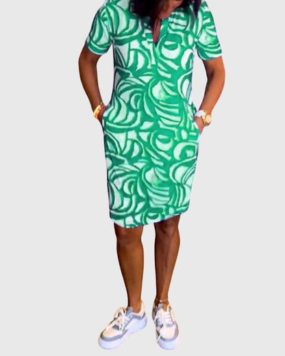 Juanita | Flattering Avenue Walk Dress