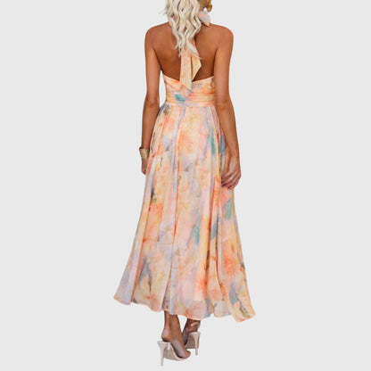 Belinda  | Halter Maxi Dress
