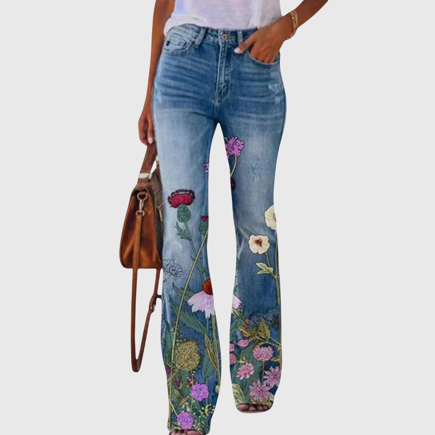 Cheri | Floral Print Pants