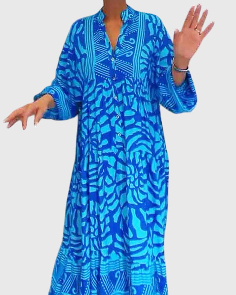 Marissa | Maxi Dress With Elegant Print