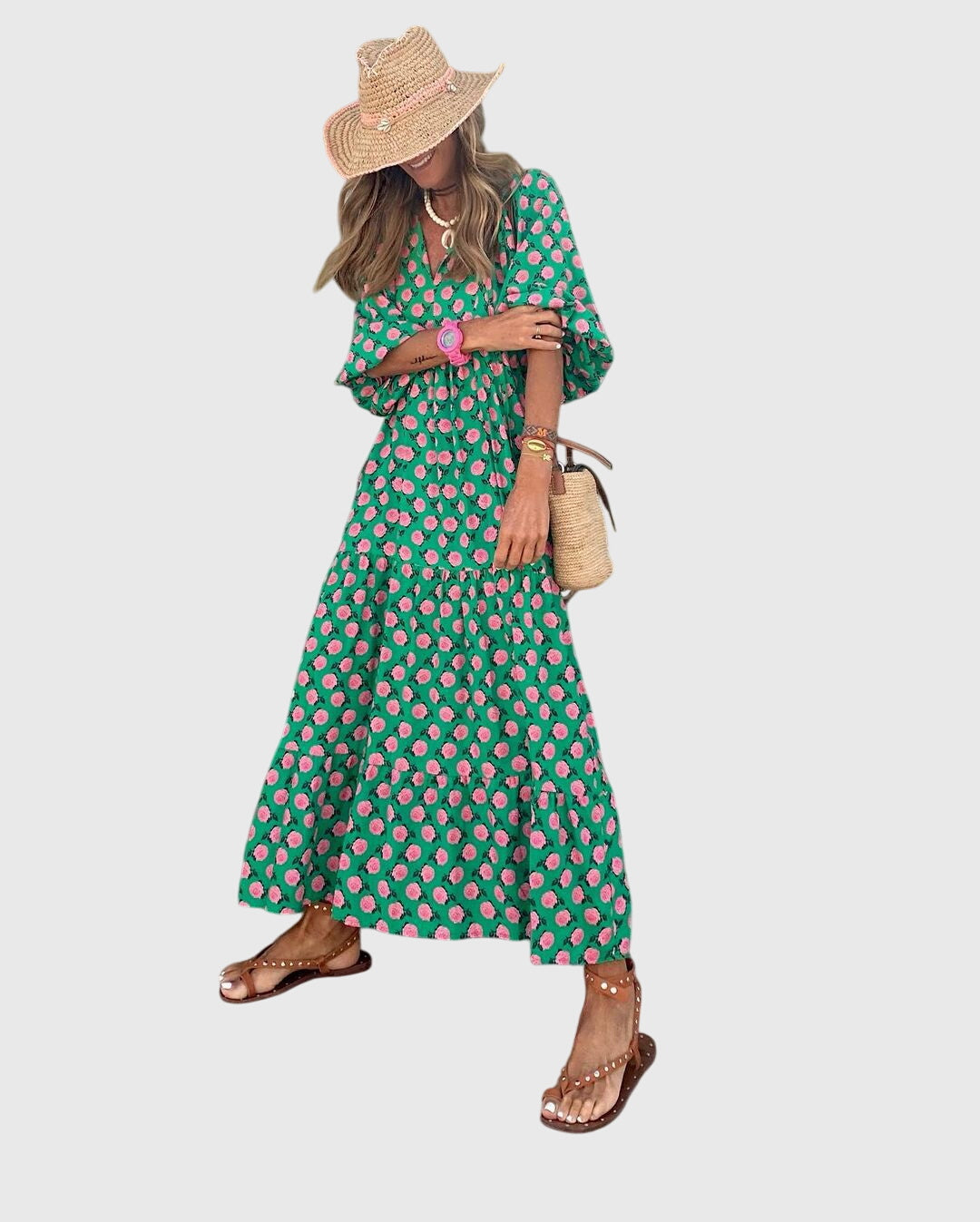 Yvette | Boho Maxi Dress