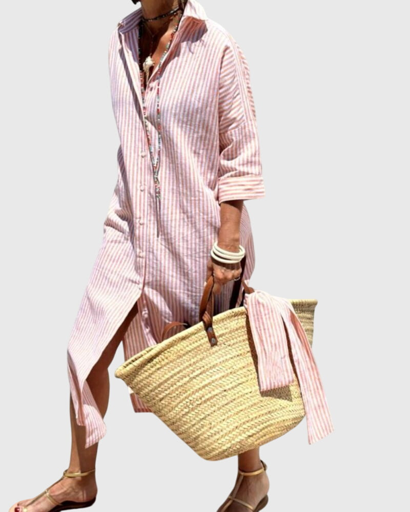 Jada | Classic Striped Dress