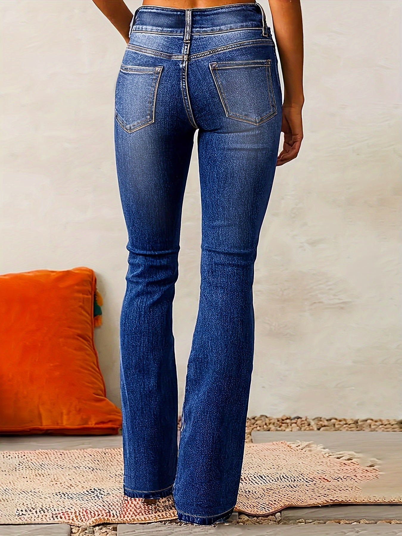 Melanie | High Waisted Flared Jeans