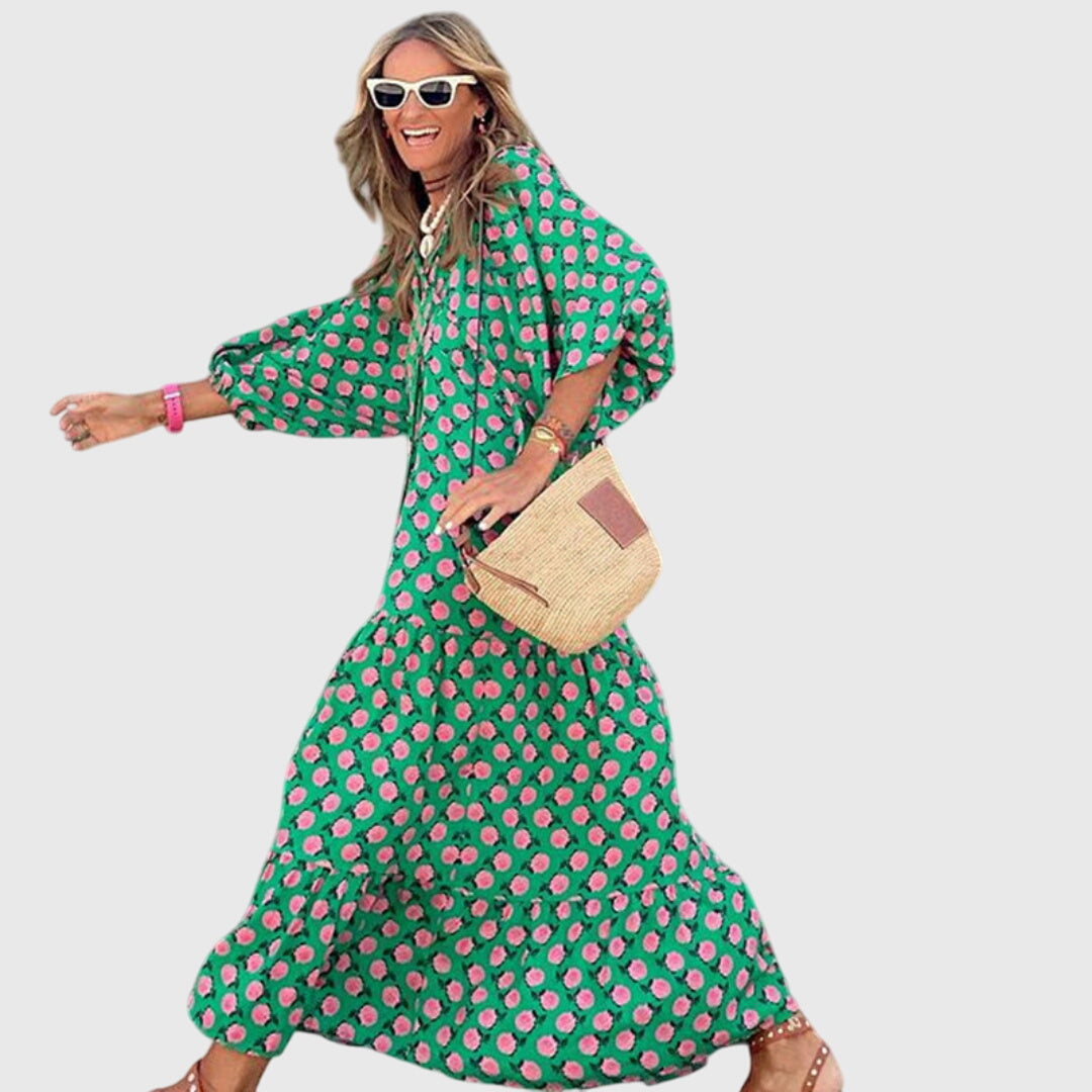 Yvette | Boho Maxi Dress