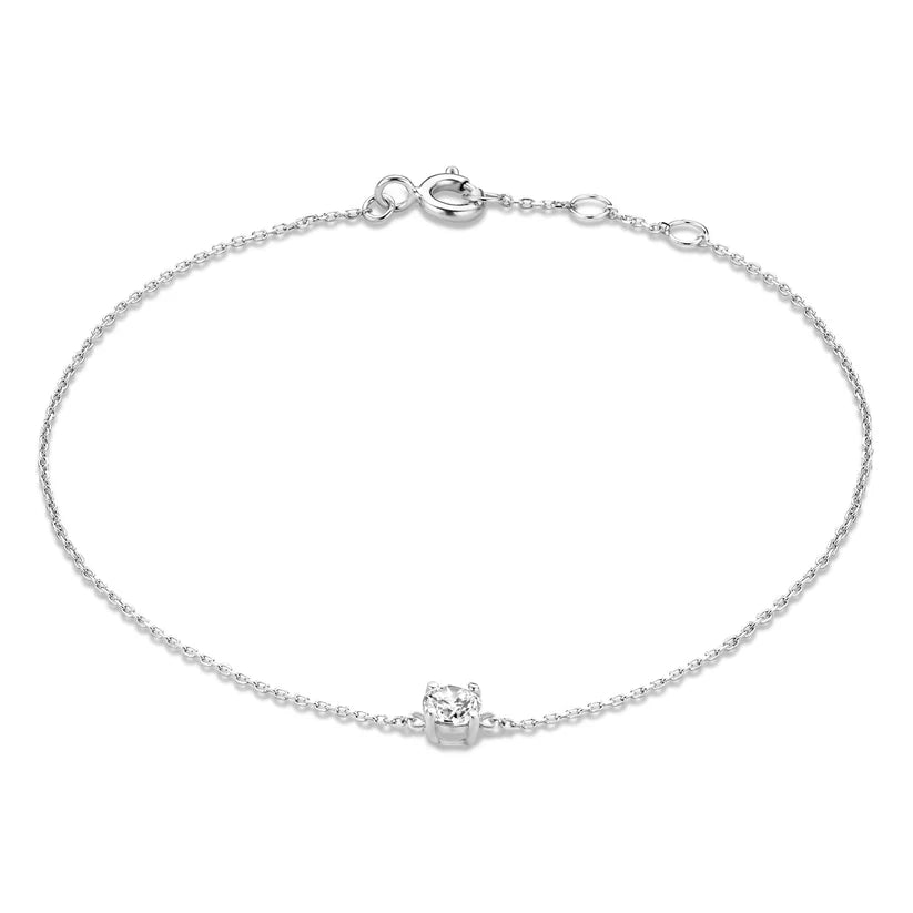 Ria | Bracelet with Moissanite Stones in 14k Gold