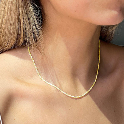 Marlene | Beach Necklace 18K Gold