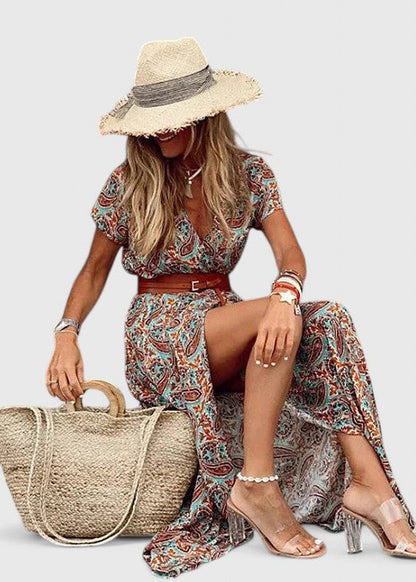 Lygia | Stylish Boho Maxi Dress