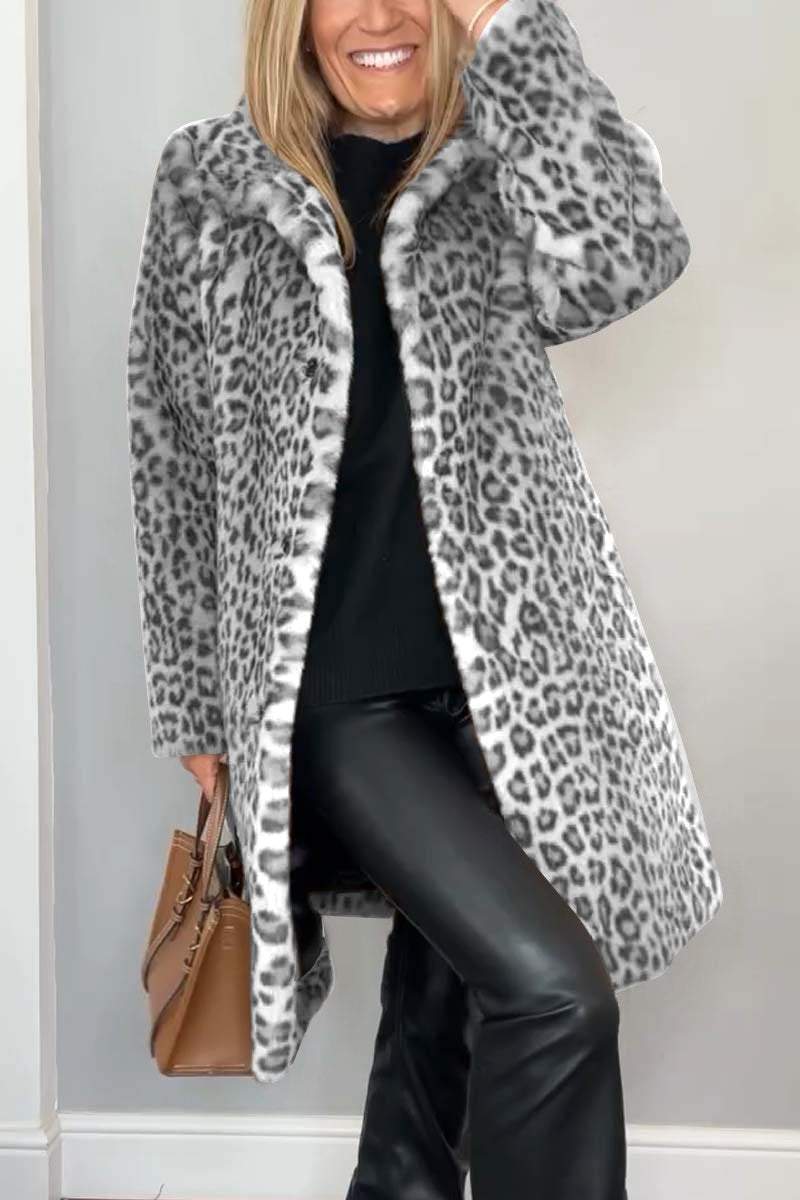 Estrid | Leopard Print Coat