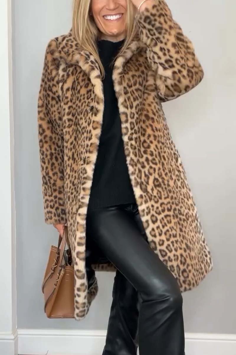 Estrid | Leopard Print Coat