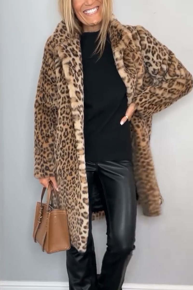 Estrid | Leopard Print Coat