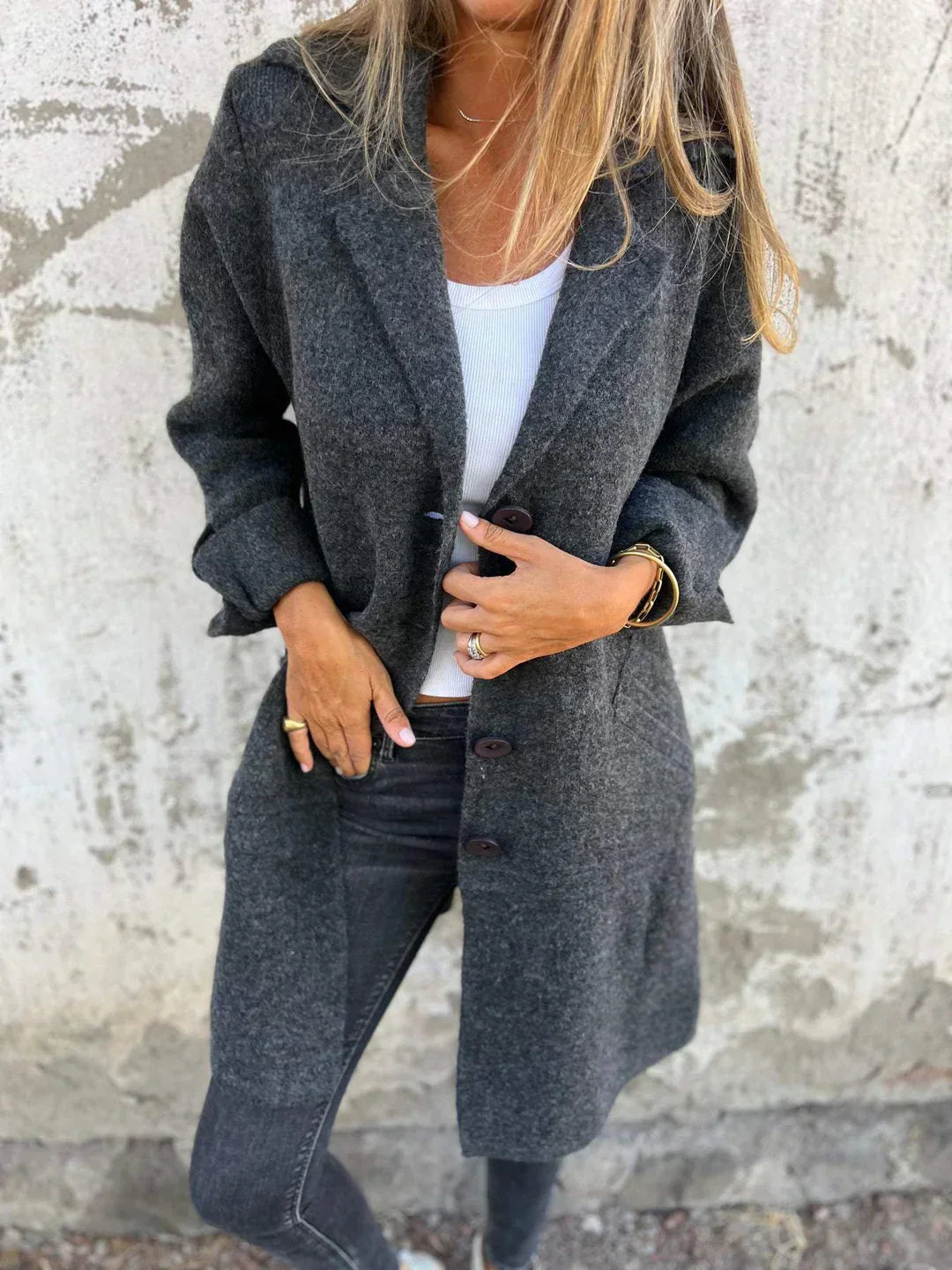 Merja | Casual Wool Jacket