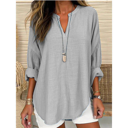 Moa | Chic V-Neck Blouse