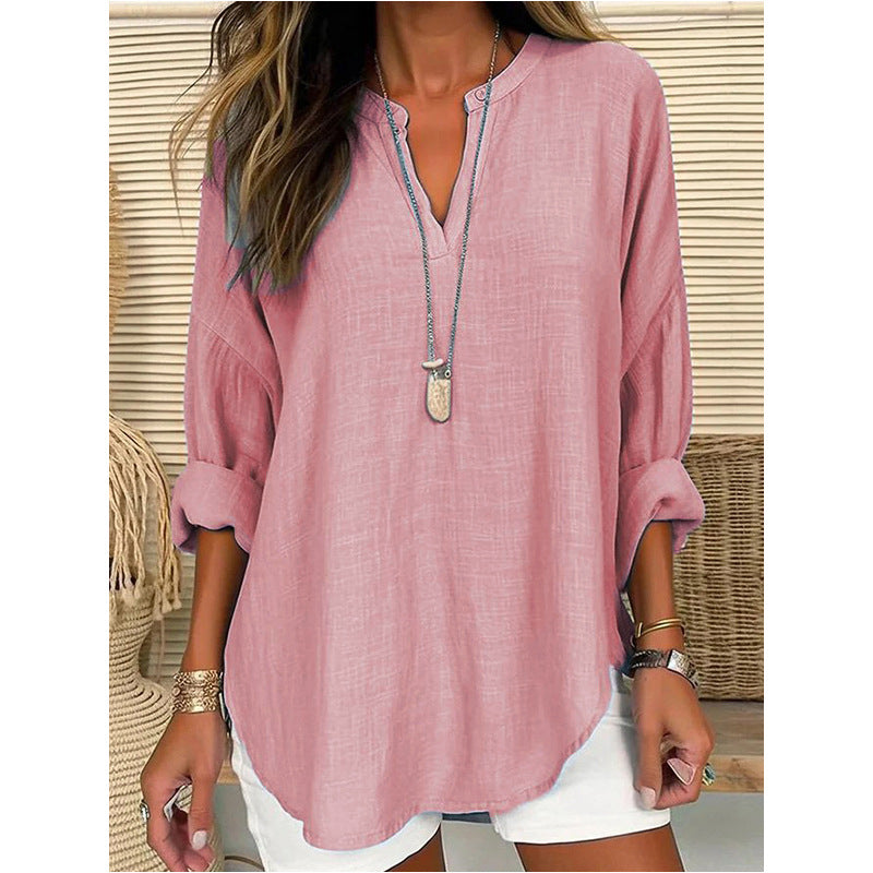 Moa | Chic V-Neck Blouse