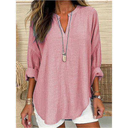 Moa | Chic V-Neck Blouse