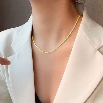 Marlene | Beach Necklace 18K Gold